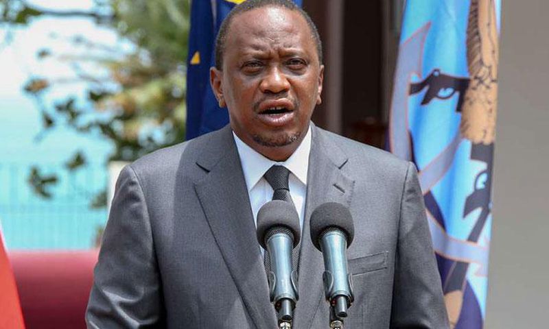 File image of President Uhuru Kenyatta