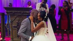 Dennis Okari with wife Naomi Joy