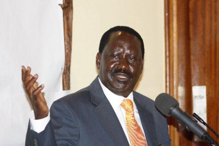 Raila Odinga has termed President Uhuru Kenyatta’s response to the drought crisis facing Kenya as a political gimmick.