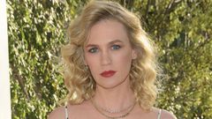 January Jones Posts No-Makeup Instagram Selfie