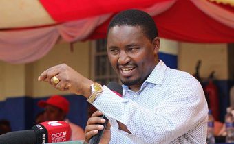 Agriculture CS Mwangi Kiunjuri at a past event
