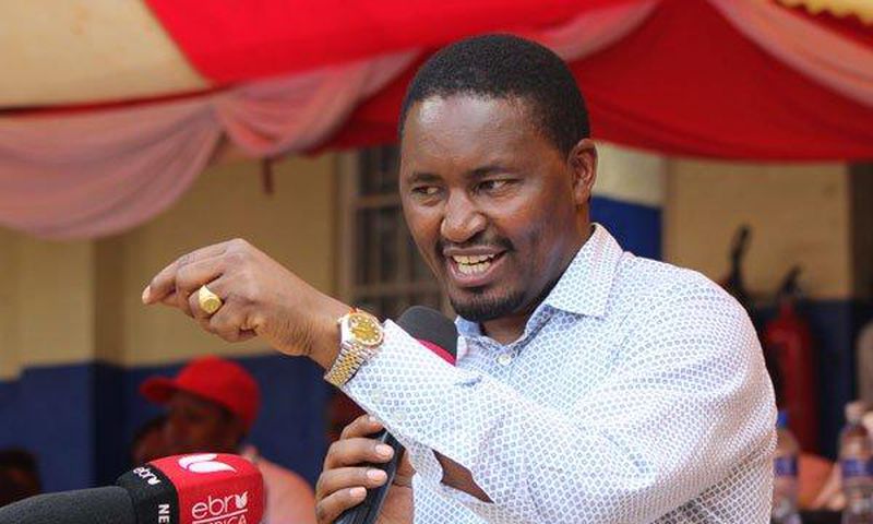 Agriculture CS Mwangi Kiunjuri at a past event