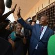 This week could offer Central African Republic President Faustin Archange Touadera (C) a lifeline, as donors come together in Brussels to plot the country's future
