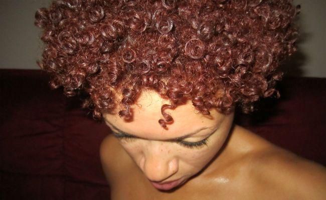 Henna on hair (Courtesy)
