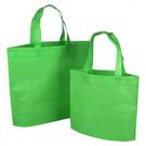 Green polypropylene non-woven bags. Kenyans have been using such bags since NEMA announced a ban on plastic carrier bags