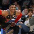 Russell Westbrook of the Oklahoma City Thunder is two triple-doubles shy of matching Oscar Robertson's NBA record 41 in a season, with seven games to play