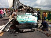 File image of a vehicle that was involved in an accident