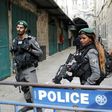 Israeli security forces stand guard in Jerusalem's Old City following a stabbing attack on April 1, 2017