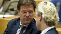 Dutch Prime Minister Mark Rutte will go head-to-head with his main rival Geert Wilders