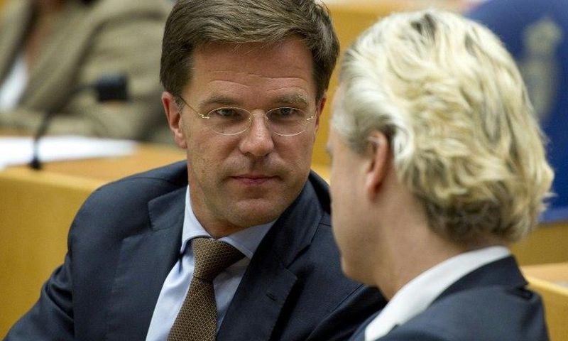 Dutch Prime Minister Mark Rutte will go head-to-head with his main rival Geert Wilders