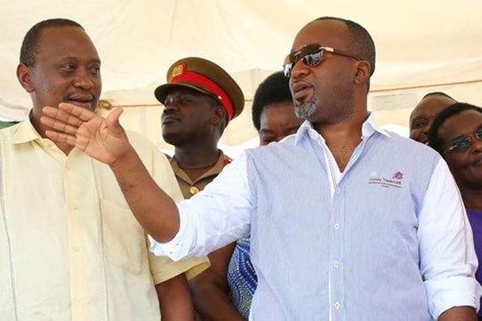 President Uhuru kenyatta and Governor Hassan Joho