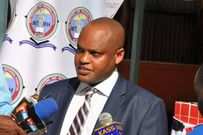 MTRH CEO Dr Wilson Aruasa during a past press briefing
