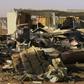 A picture taken on November 30, 2016 shows debris at the airport of Gao