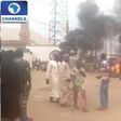 Riot in Ile-Ife, Osun State on March 8, 2017.