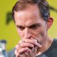 Dortmund's head coach Thomas Tuchel gives a press conference on April 13, 2017 in Dortmund, western Germany, one day after his team lost their Champions League first leg quarter-final match against Monaco