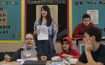 Is the U.S. a Democracy? A Social Studies Battle Turns on the Nation's Values