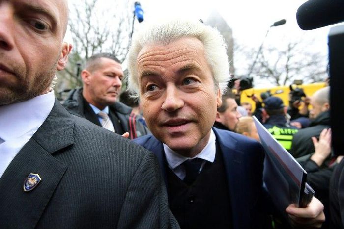 Dutch far-right leader Geert Wilders' Freedom Party is running neck-and-neck in opinion polls with the Liberals of Prime Minister Mark Rutte