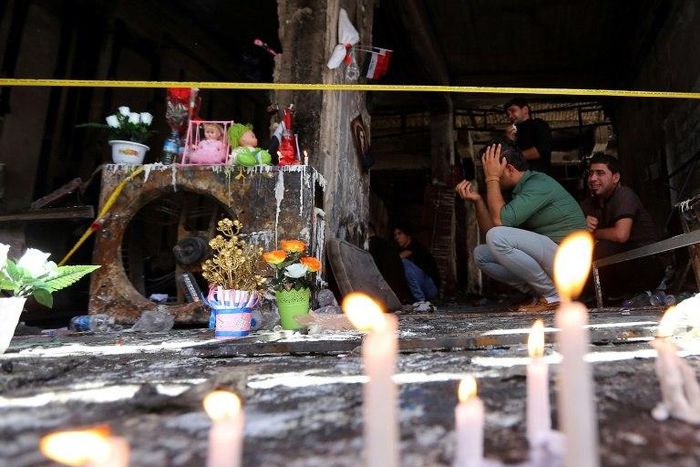 An IS group attack targeting civilians in the Baghdad district of Karrada last year killed more than 300 people