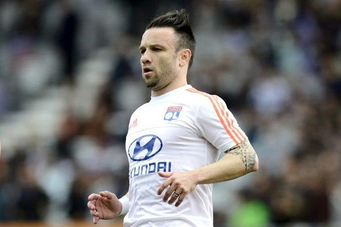 Lyon's Mathieu Valbuena has been capped 52 times by France