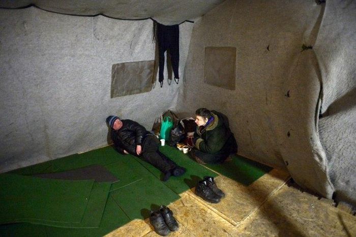 Russian NGO Nochlezhka, or night shelter, is one of the few to help Saint Petersburg's homeless, who are especially vulnerable in freezing temperatures.