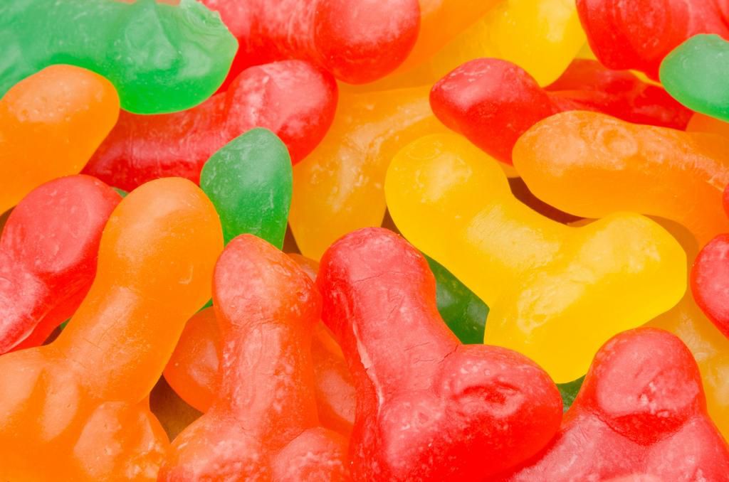 Jelly penis candy