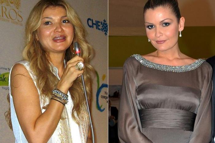 Gulnara Karimova (L) has reportedly been under house arrest since 2014 after publicly feuding with her mother and her younger sister Lola (R)