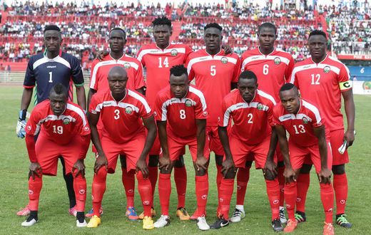 Kenya’s Harambee Stars has maintained its 87th position in the latest FIFA rankings.