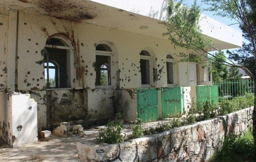 Taliban militants wearing Afghan army uniforms rampaged through the military compound near Mazar-i-Sharif, spraying bullets, with some detonating suicide vests