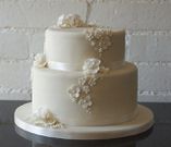 Two tier wedding cake (Courtesy)