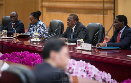 Uhuru releases statement after first round of negotiations with China