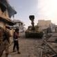 Soldiers loyal to Libya's UN-backed government in Sirte, east of Tripoli on October 14, 2016, during their military operation to clear Islamic State group jihadists from the city
