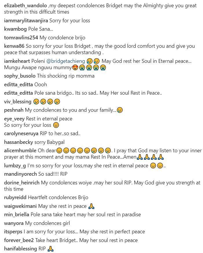 Nairobi Diaries Bridget Achieng in mourning