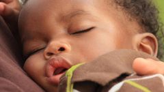 Sleeping baby(Regular Black Radio)