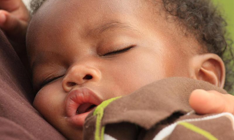 Sleeping baby(Regular Black Radio)