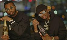Diamond Platnumz with Romy Jons (Instagram)