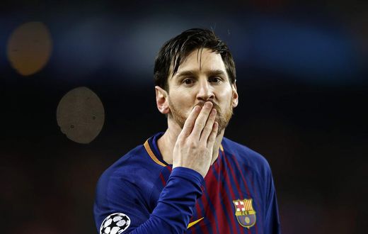 File image of football legend Lionel Messi. He has donated millions to fund a project in Kenya