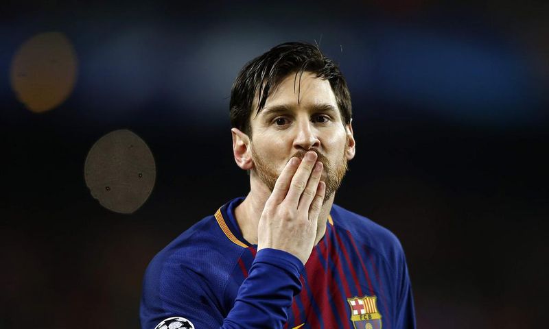 File image of football legend Lionel Messi. He has donated millions to fund a project in Kenya