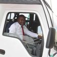 Former Sports CS Rashid Echesa during a past  commissioning of a bus (Twitter)