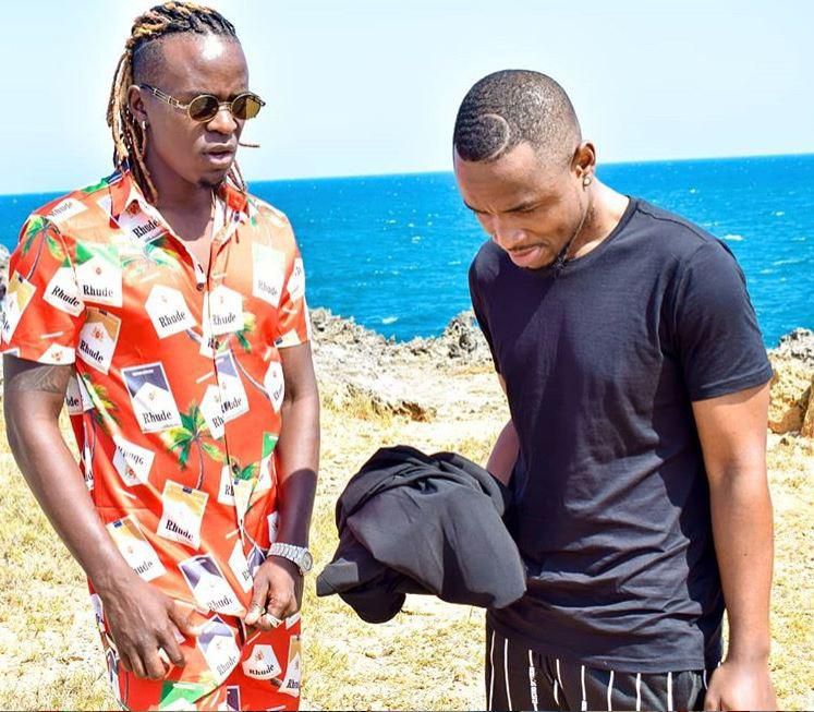 Ommy Dimpoz makes first public appearance