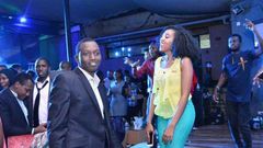 Ruto's son turning up with friends