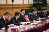 China's President Xi Jinping during a consultative forum with President Uhuru Kenyatta (PSCU)