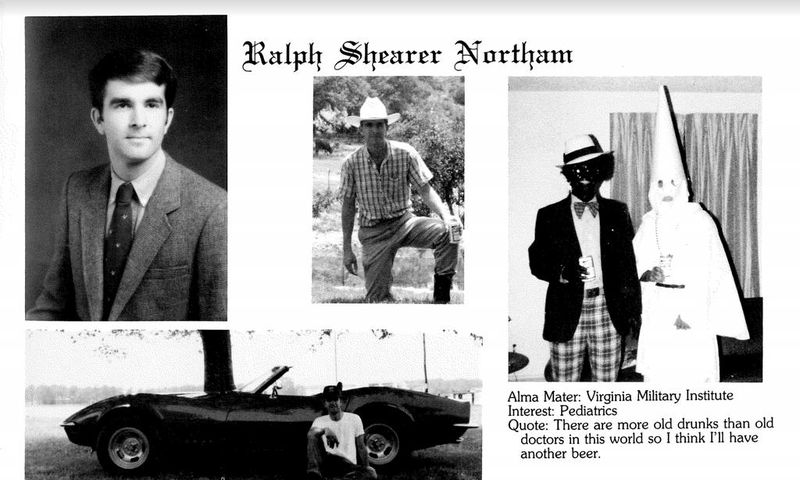 Virginia Governor Admits He Was in Racist Photo