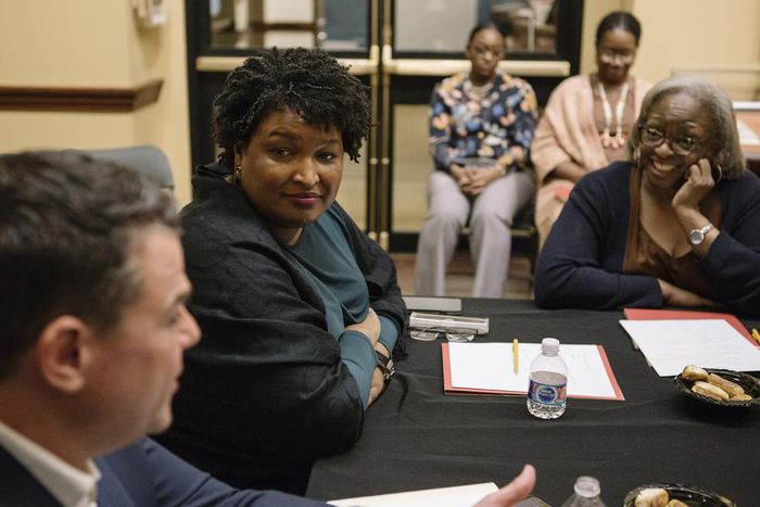 For Stacey Abrams, a Date With History -- or at Least the People Who Write It