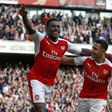 Arsenal strikers Danny Welbeck (L) and Alexis Sanchez: the team's fifth place finish in the Premier League is a disappointment