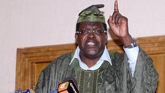 Lawyer Miguna Miguna during a past media briefing