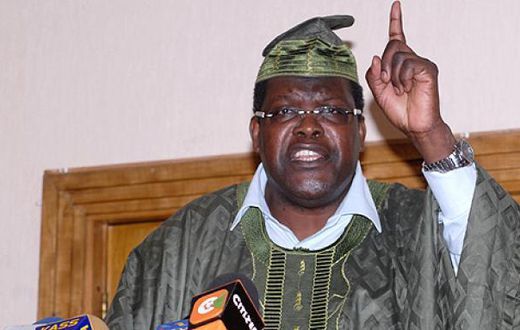 Lawyer Miguna Miguna during a past media briefing