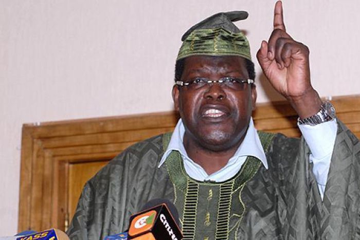 Lawyer Miguna Miguna during a past media briefing