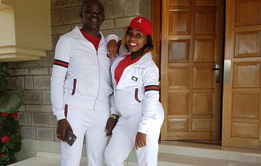Benson and Saumu are expecting twins.