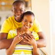 Happy black couple