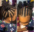 Cornrow styles for kids (Instagram seli.styles)